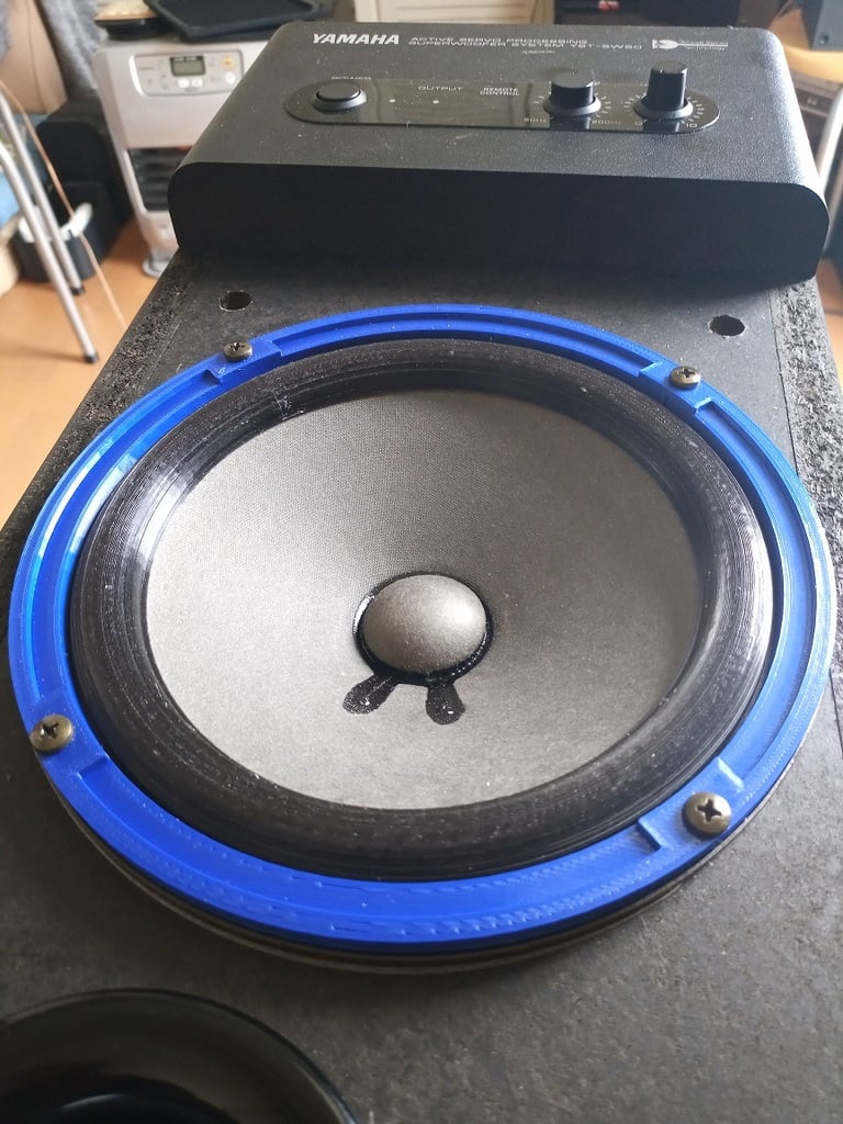 Repair the speaker edge with TPU printing.(No glue) (YAMAHA-YST-SW50)