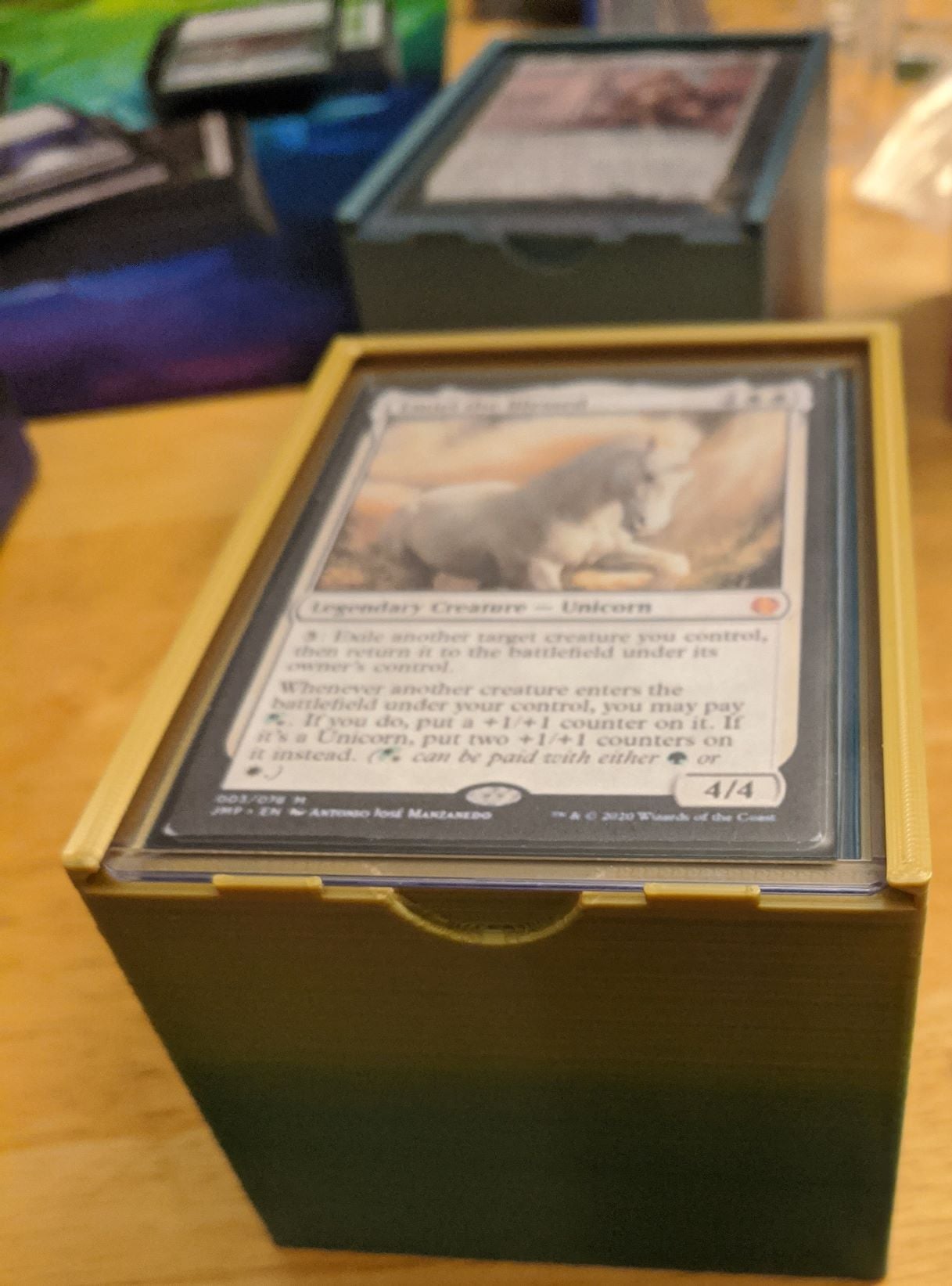 Customizable Top Loader EDH Deck Box