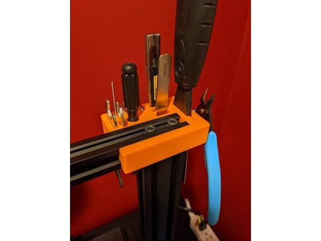 Ender 3 V2 Tool Holder Plus Knife And Tweezers
