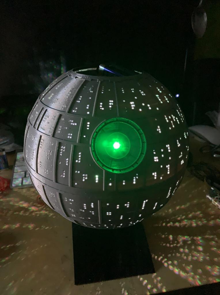 Death Star Model Lamp