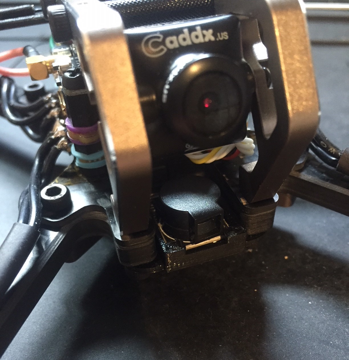 Mount for Matek 5v buzzer on Diatone GT-M200 frame and others