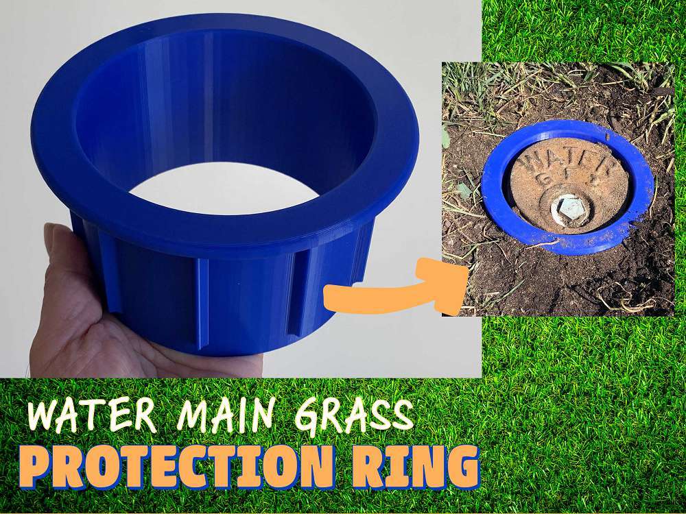 Water Main Valve Grass Protection Ring