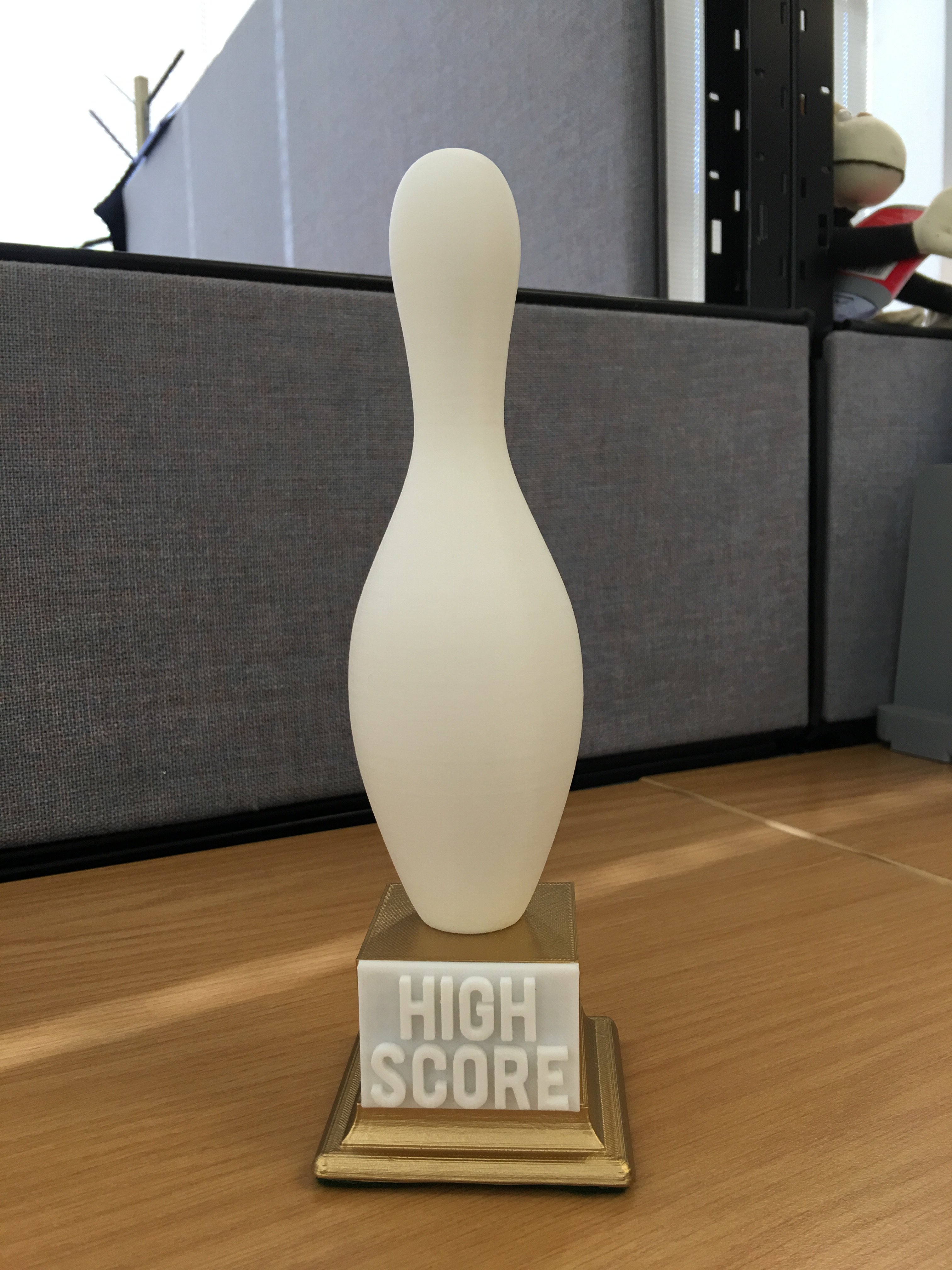Highscore plaque