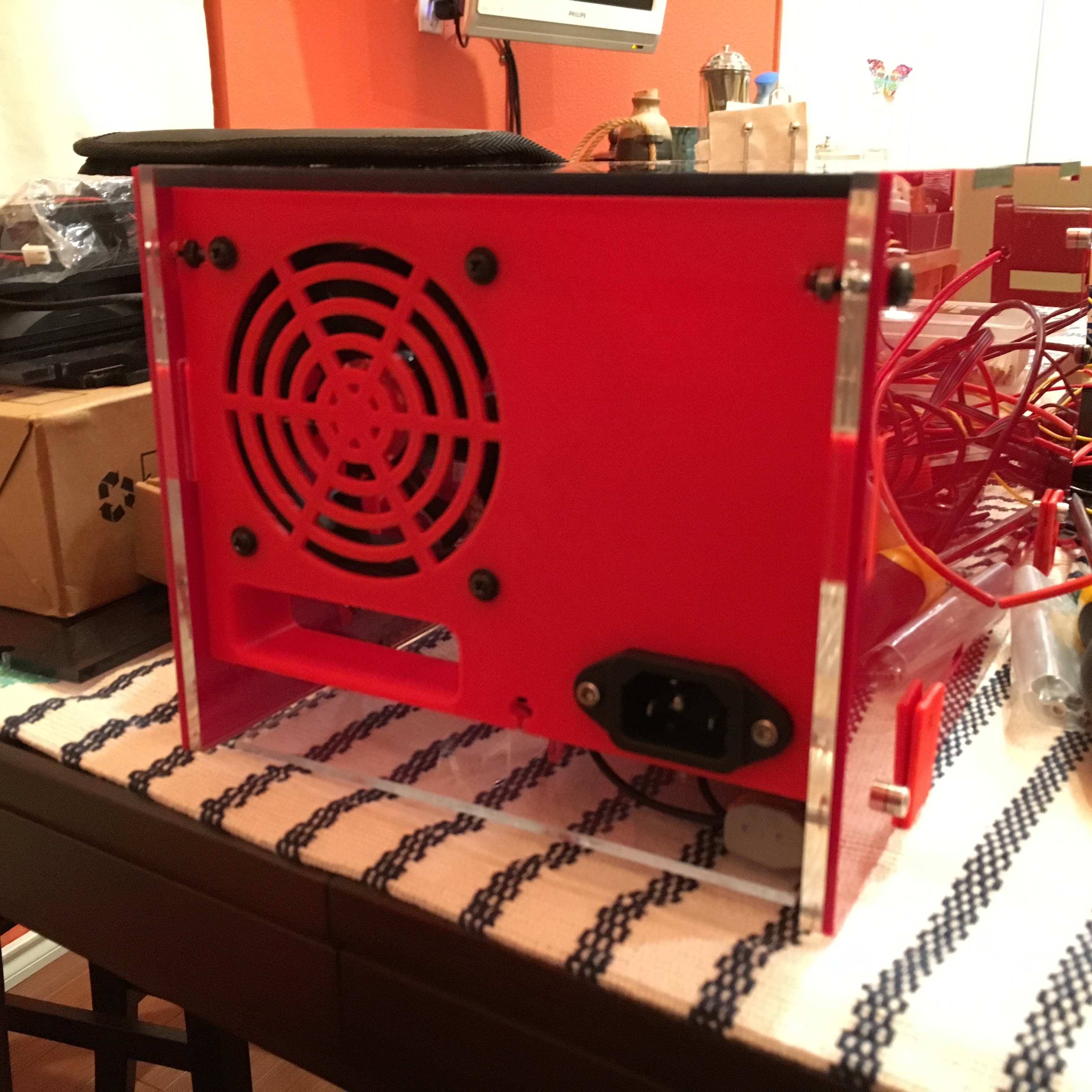 Tevo Black Widow - Control Box Alternate Back Panel