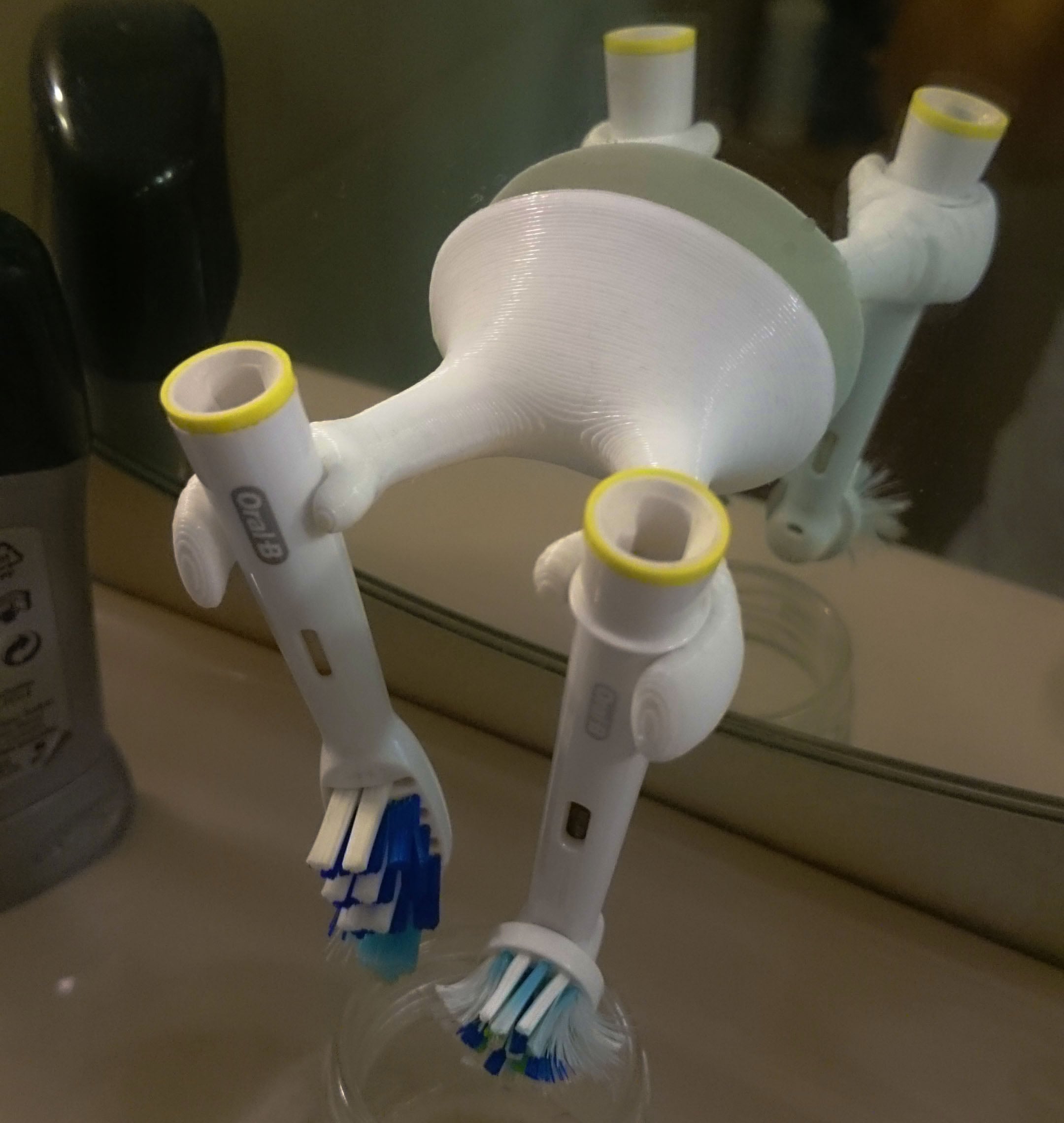 toothbrush holder for oral-b