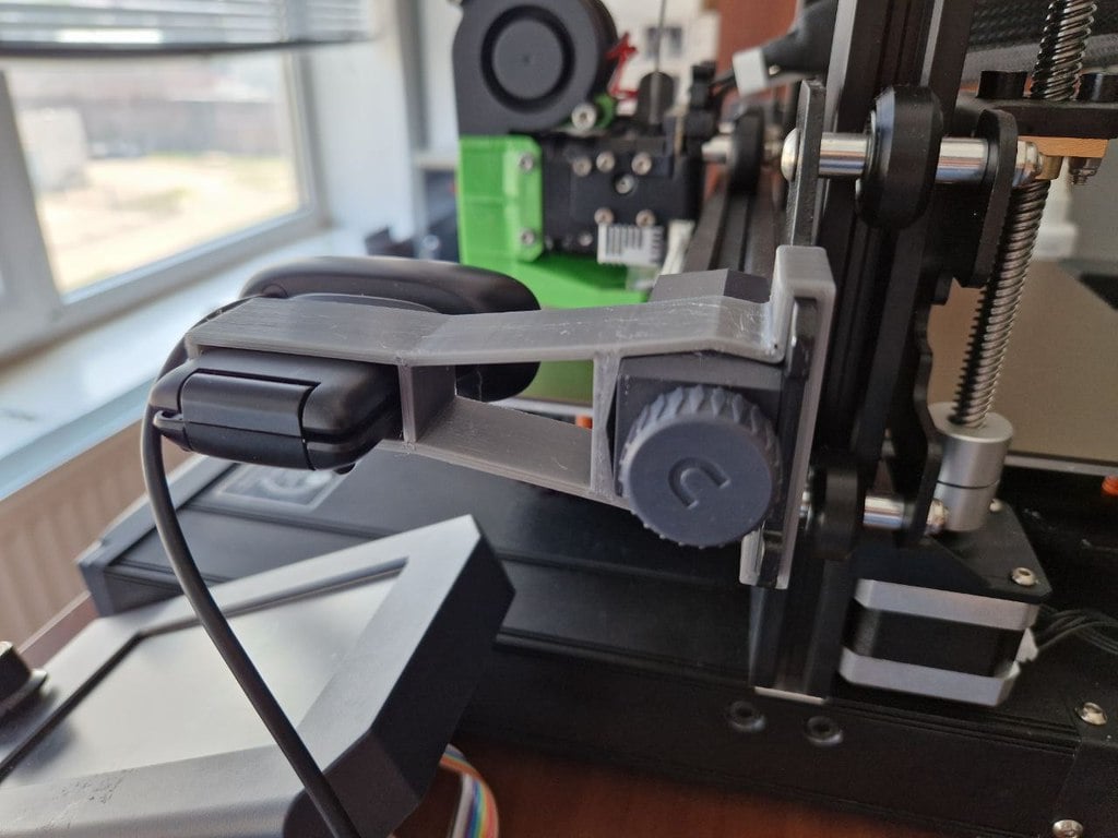 Logitec C270 x-axis mount clip for Ender 3s1 