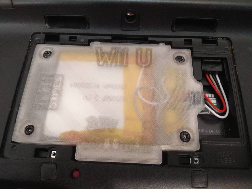 Wii U GamePad Large Battery Shell