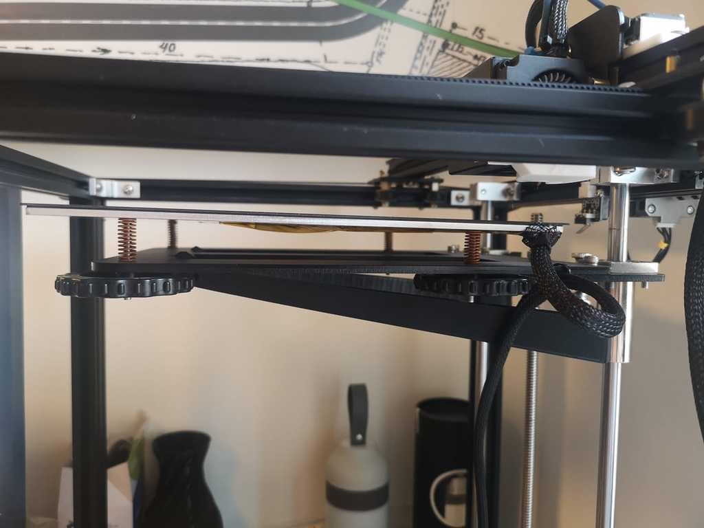 Ender 5 bed support optimized for Simplify3D