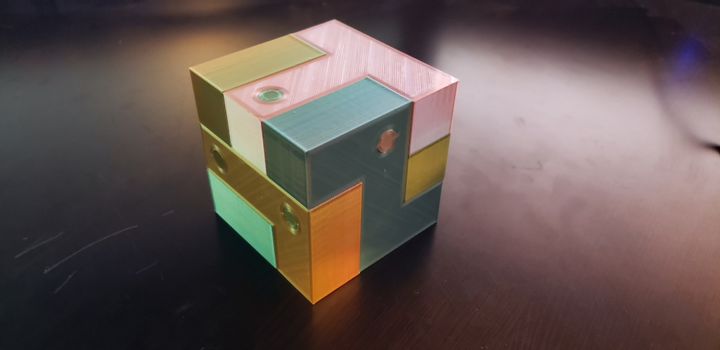 Tetris Puzzle Cube