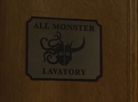Monster High Bathroom Sign