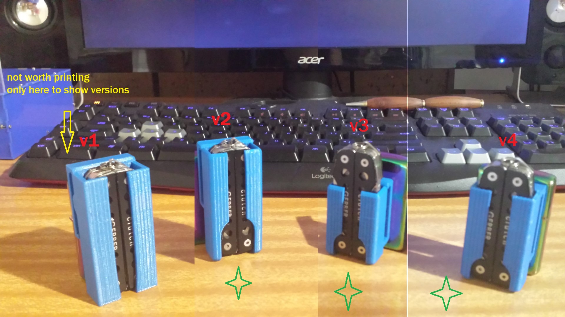 gerber clutch sheath v2 & v3 & v4