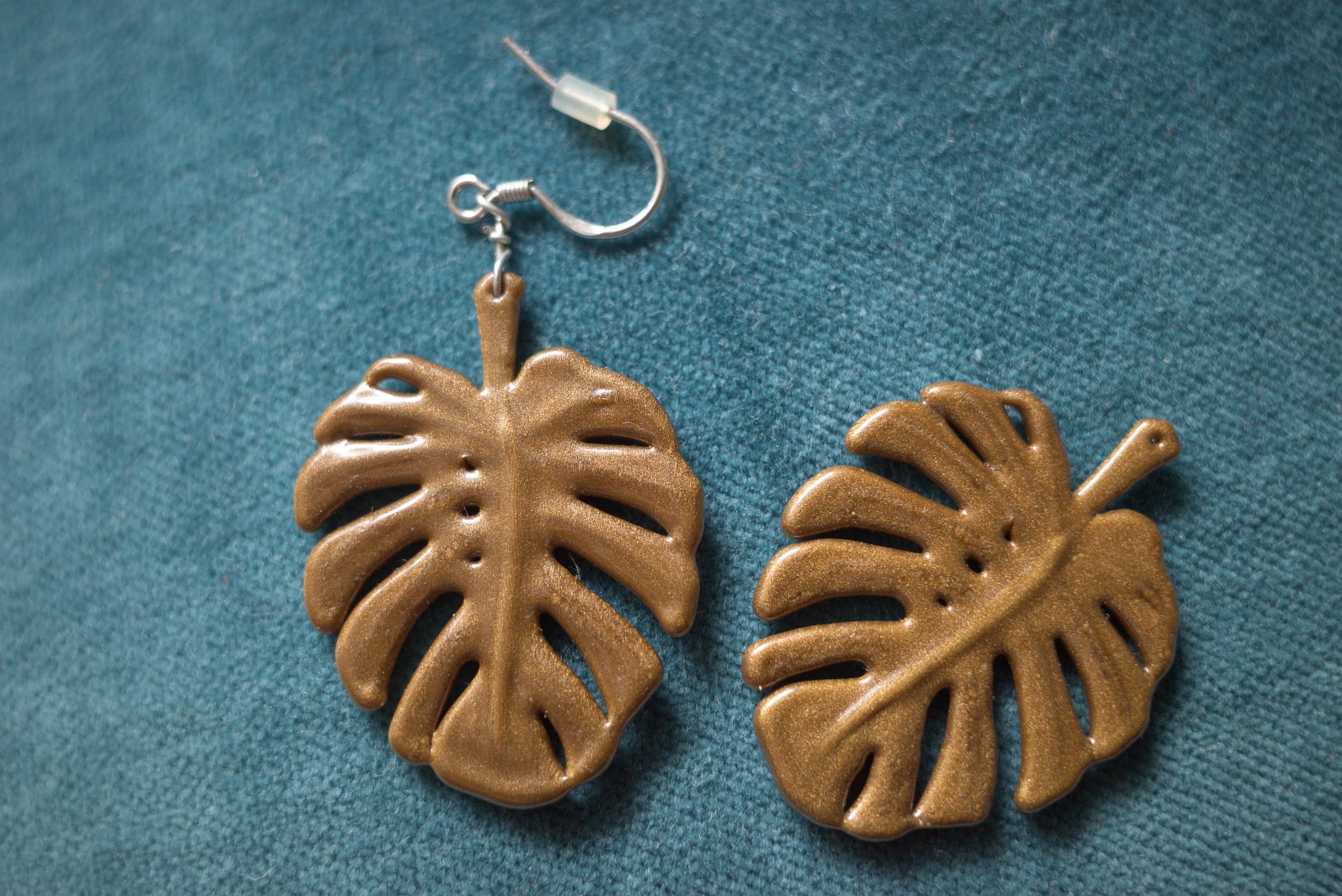 leaf earrings