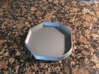 Lid for octagonal pitcher