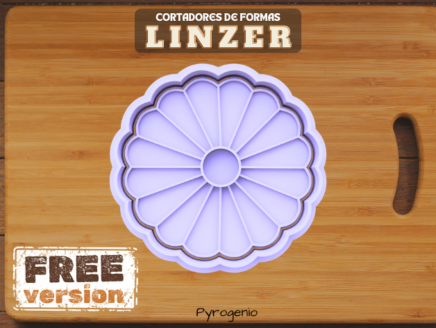 Linzer Floral Cookie Cutter