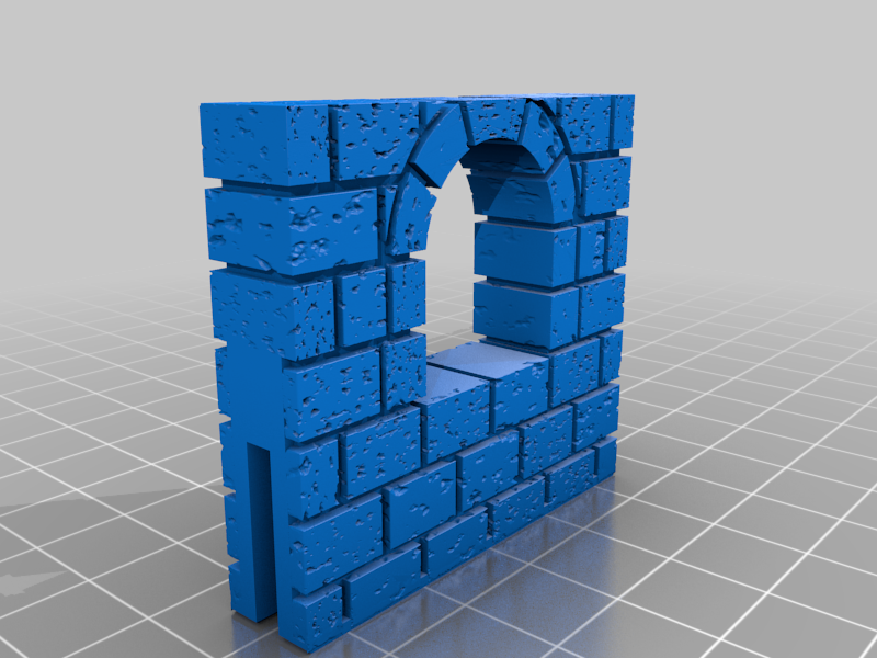 OpenForge Cut-Stone Dungeon Sticks V3 (Set 1) FIXED (Beveled)