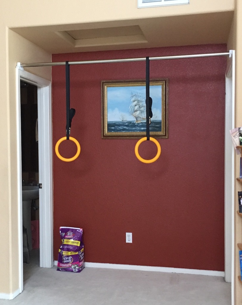 Pull-up bar mount