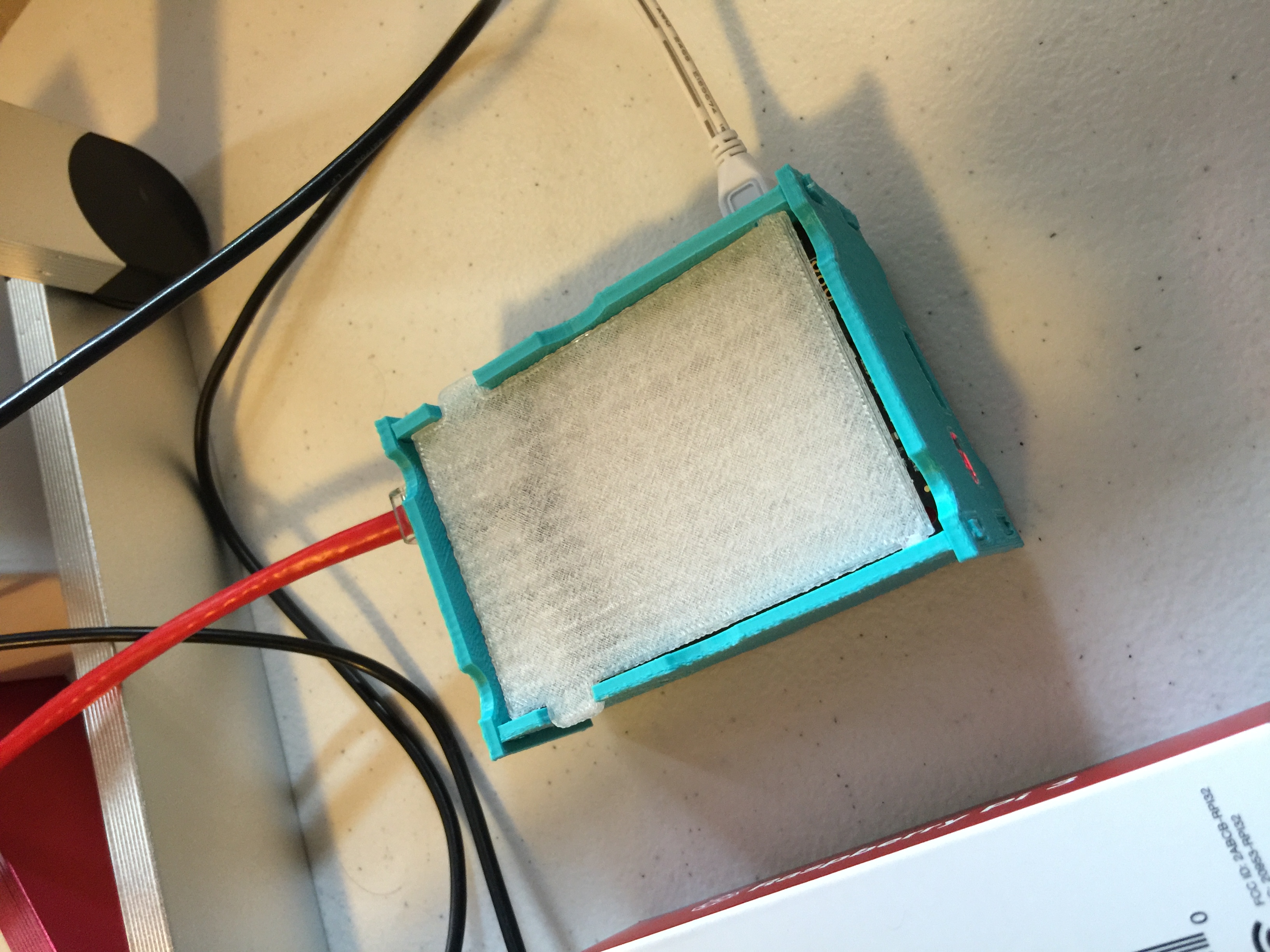 fully enclosed top cover for Raspberry Pi 2 Box