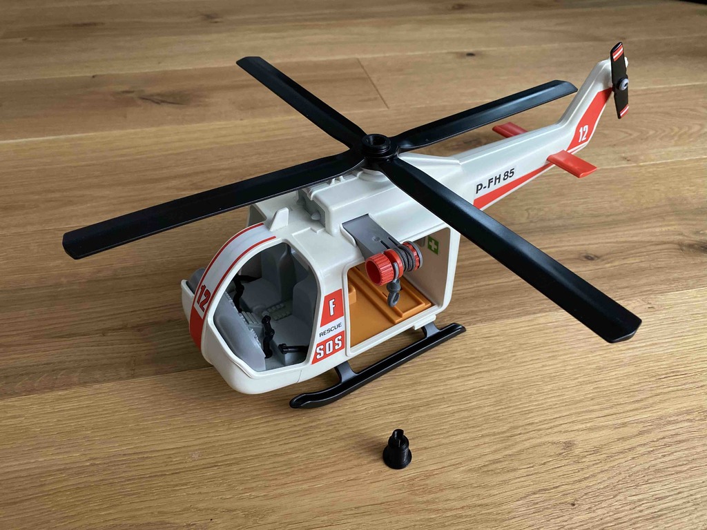 Playmobil Helicopter Rotor Clip Axis