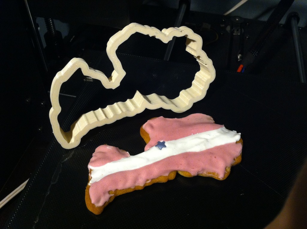 Latvia-Shaped Cookie-Cutter