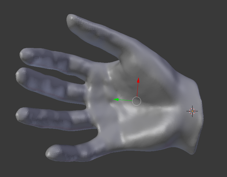 My Right Hand (Rigged in Blender)