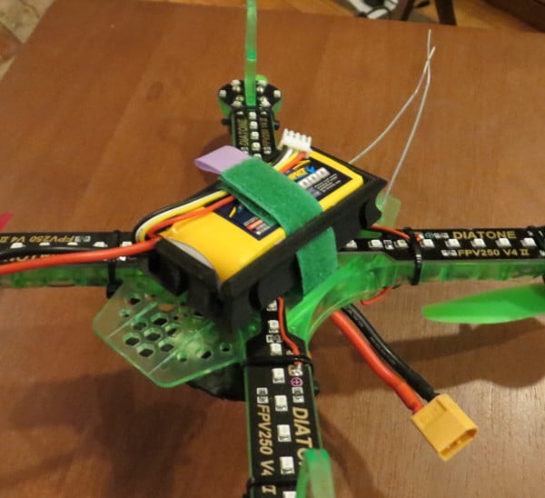 Battery holder for 250 quadcopter - Diatone and Ghost Editions