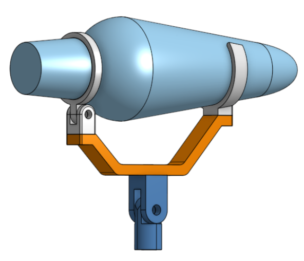 Conical mic holder