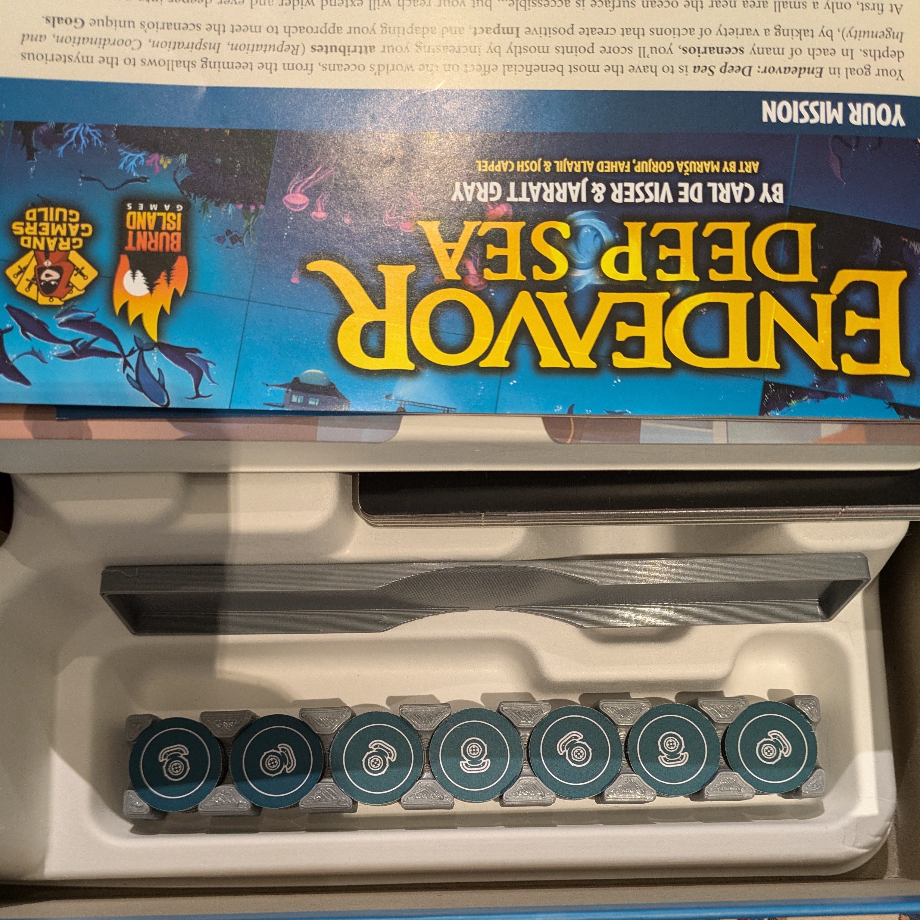 Endeavor Deep Sea Dive Token Tray