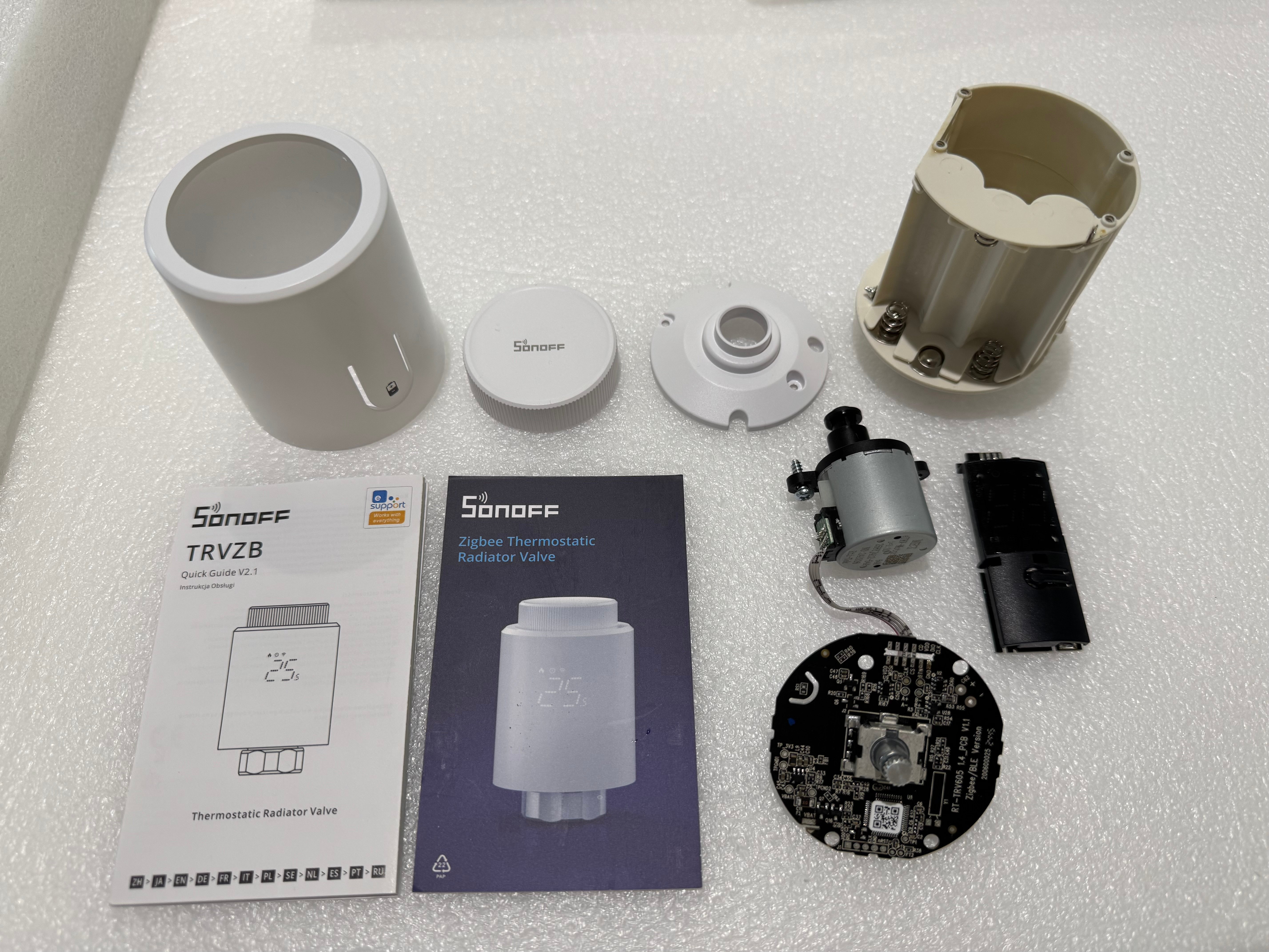 Sonoff TRVZB Thermostatic Valve - Floor Heating Adoption