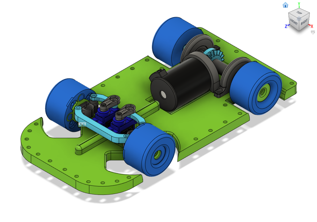 Custom 3D Printed RC Car (Go-Cart)