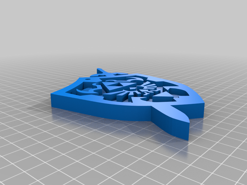 Hylian Shield Keychain