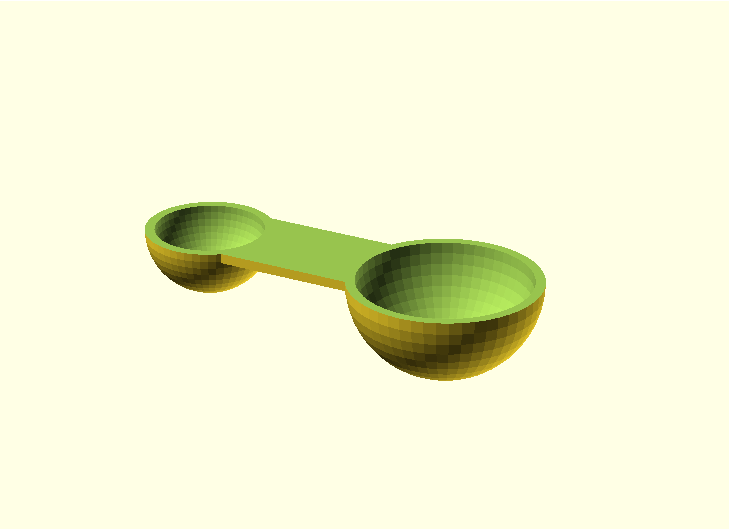 Double-Ended Measuring Spoon