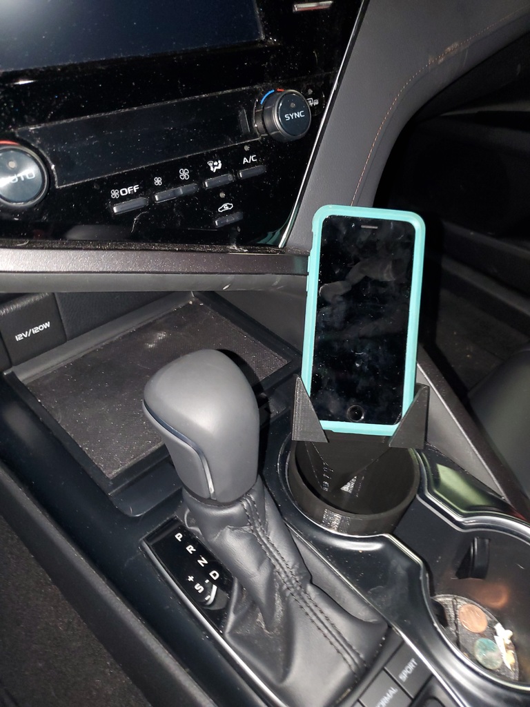 Car Cup Holder Phone Dock - 2018 Toyota Camry