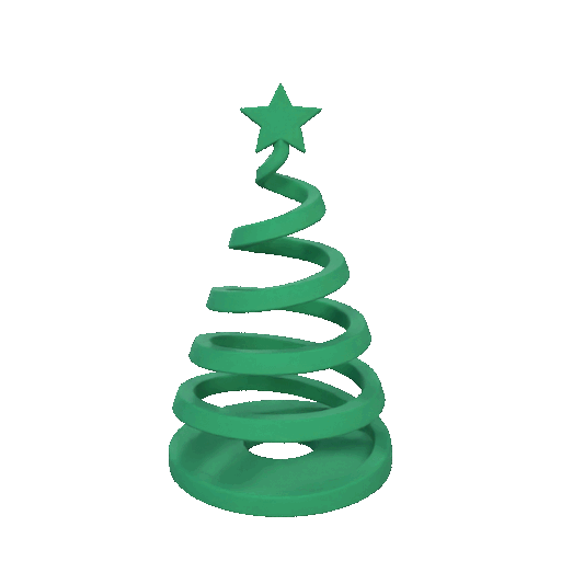 Miniatura 2 do modelo 3D Christmas tree tealight