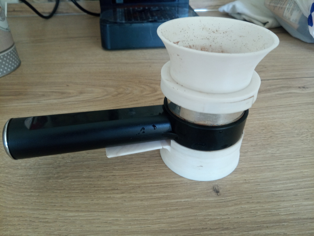 dispenser - filter arm holder - stand for Gran Gaggia coffee maker - portabraccio per macchinetta gran gaggia