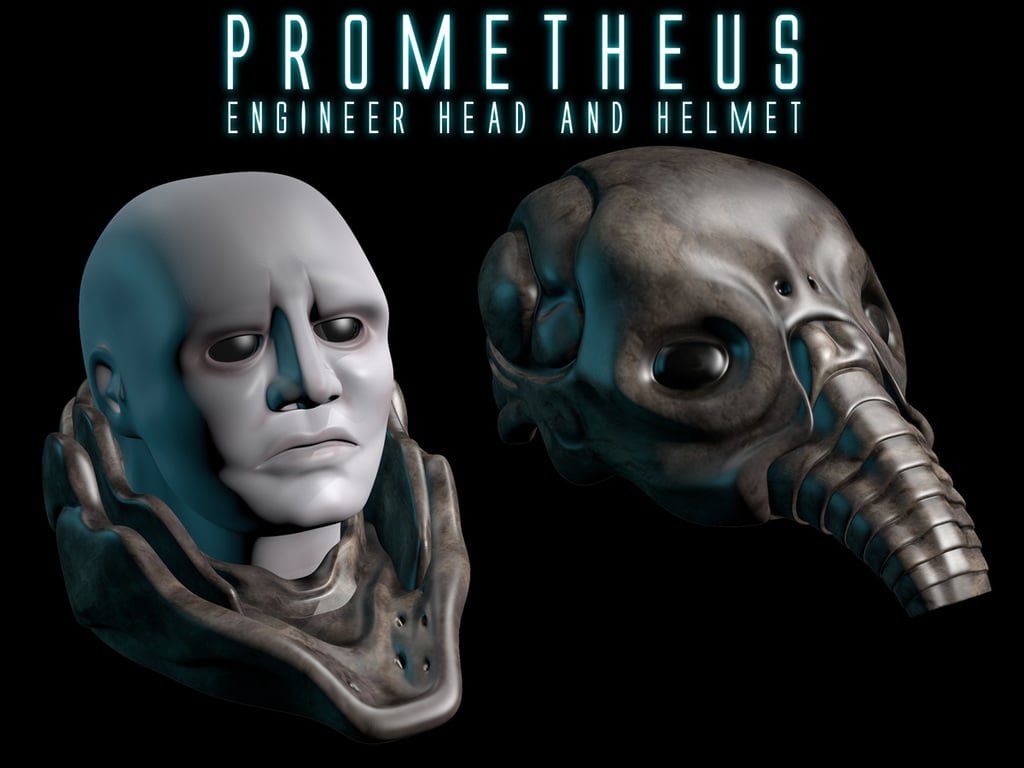 Prometheus: Engineer Head & Helmet