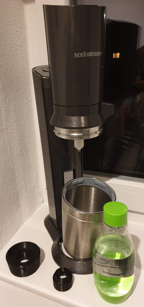 Sodastream PET to Crystal adapter