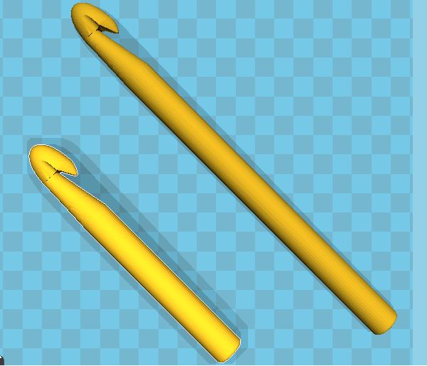 Crochet hook size Q