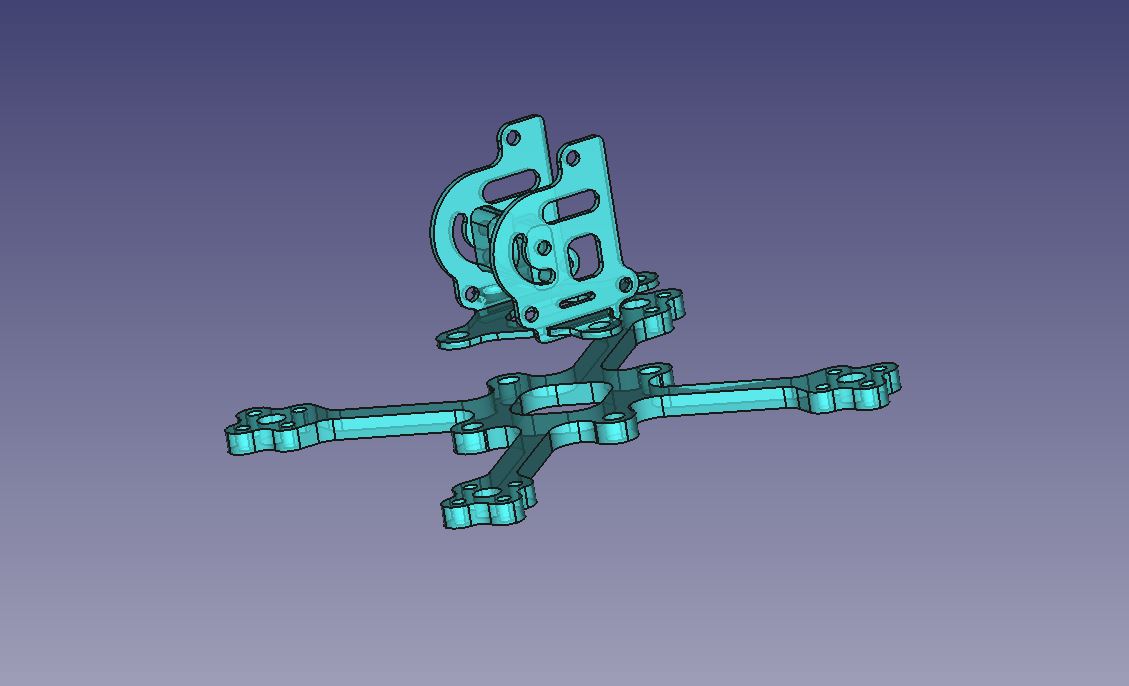 T4bee 20x20mm FC stack smallest possible frames for 110X motors and various prop sizes with simple cam holder or cam pod