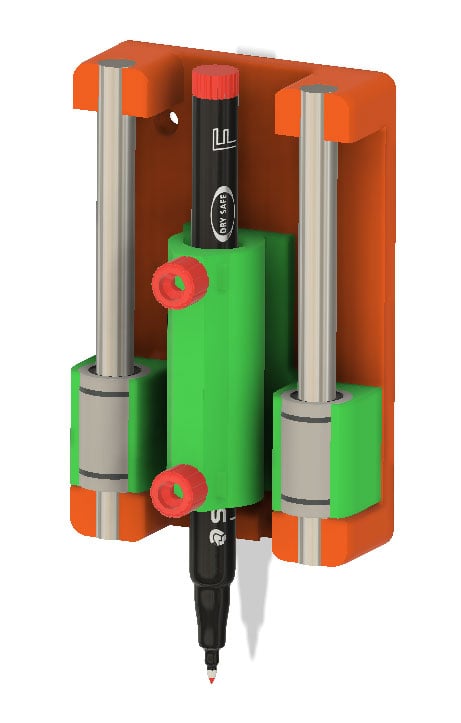Pen Mount for 3D Printers ( Incl. Prusa i3 MK2 )
