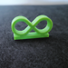 A sculpture with the Infinity symbol 3D model
