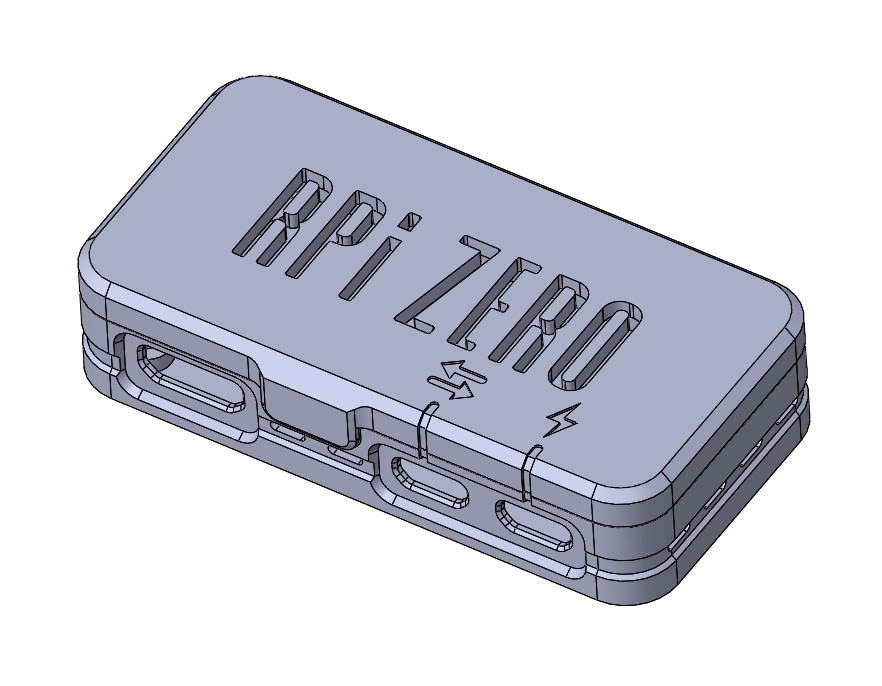 Raspberry Pi Zero/ Zero 2 W Snap-On Case Rugged Style