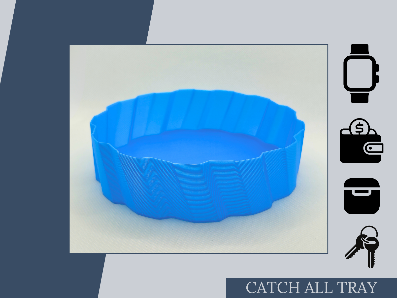 Catch all tray / bowl - includes vase mode