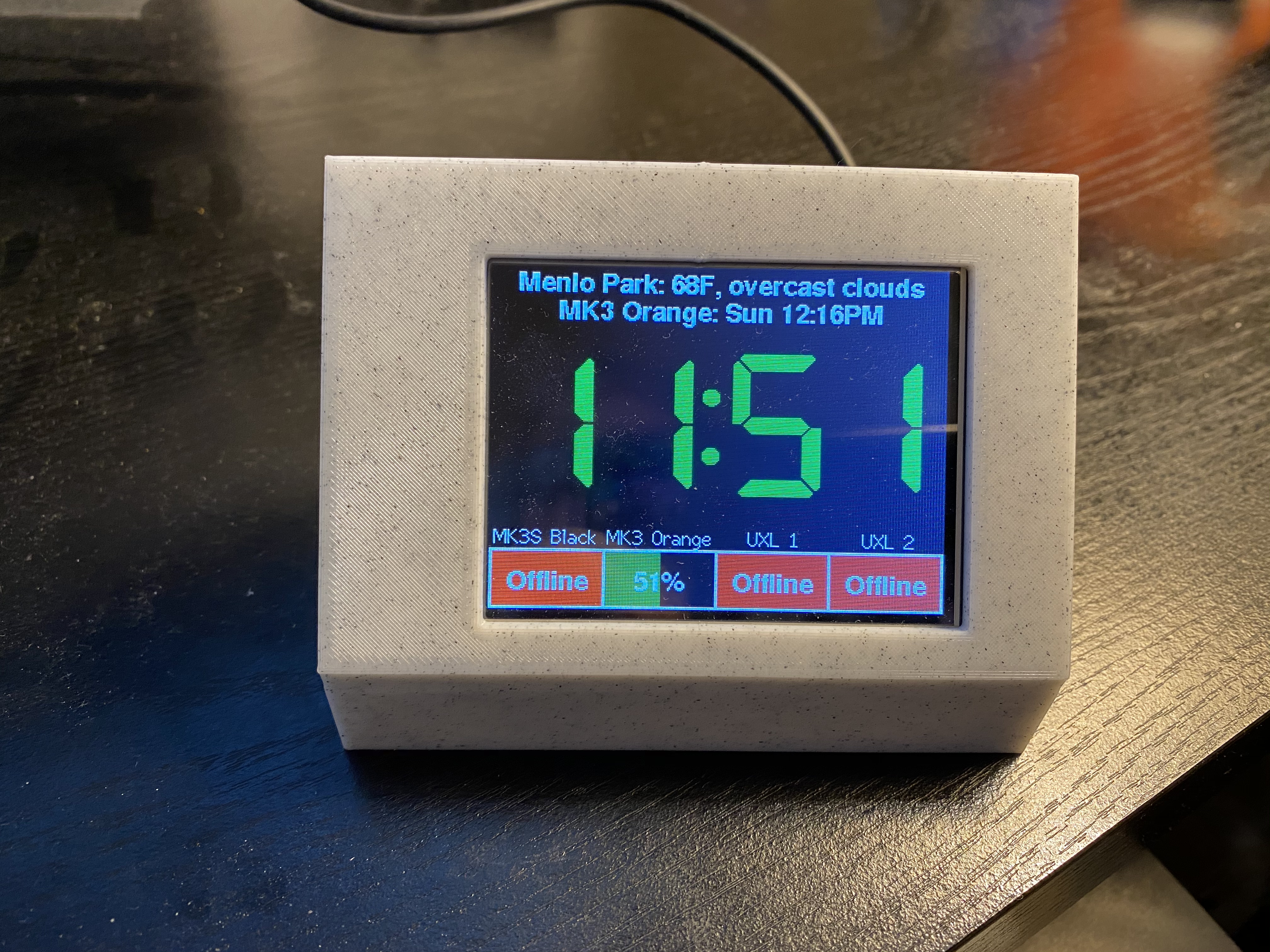 Slanted Box for 3.2 Inch TFT