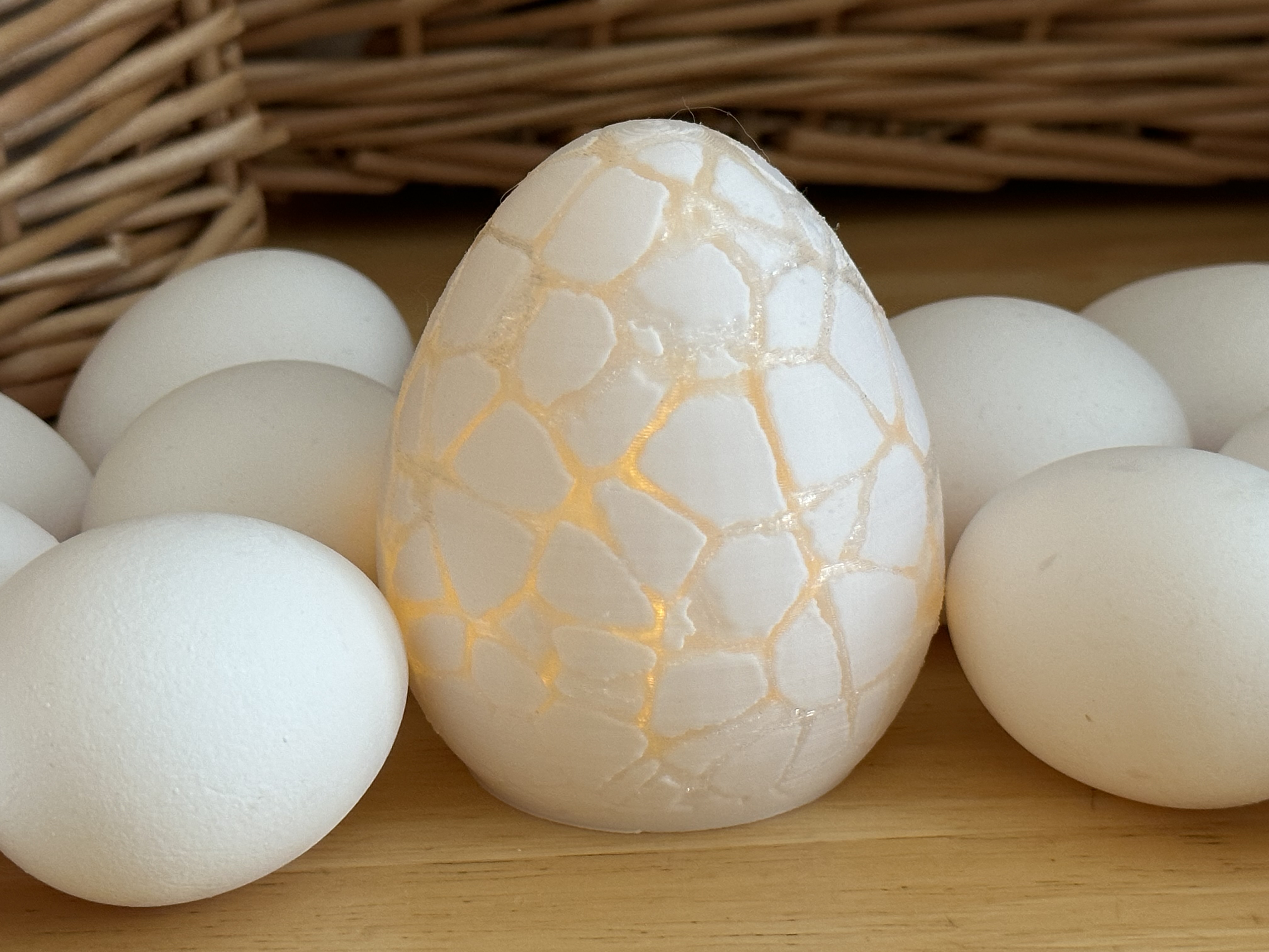 Cracked Egg LED Cover