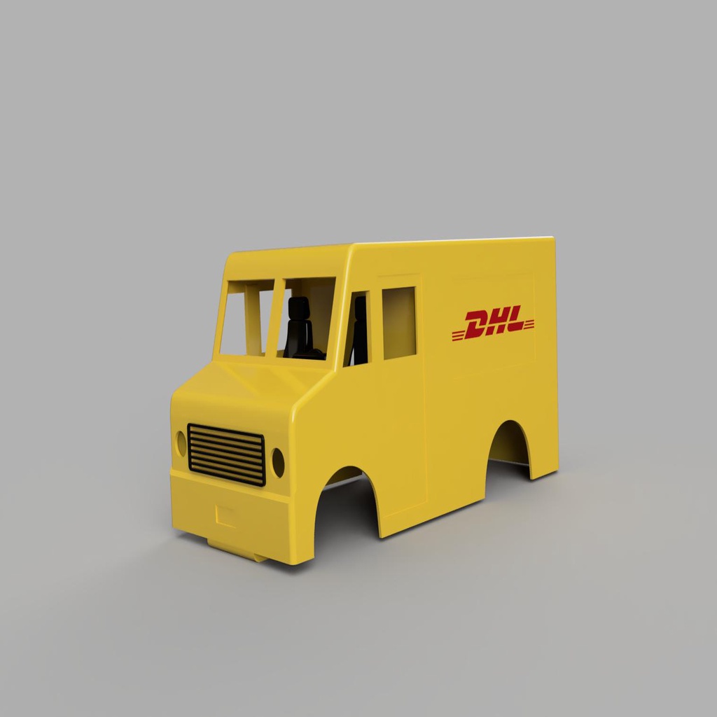 Delivery truck body for wltoy K989