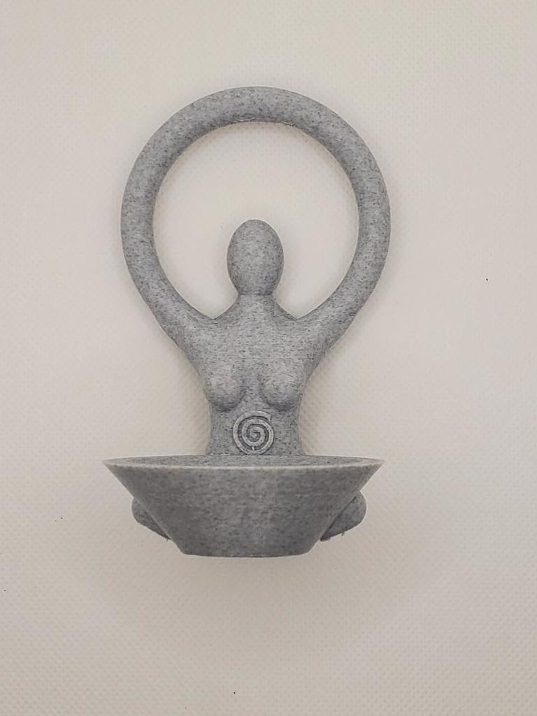 Goddess Bowl Statue