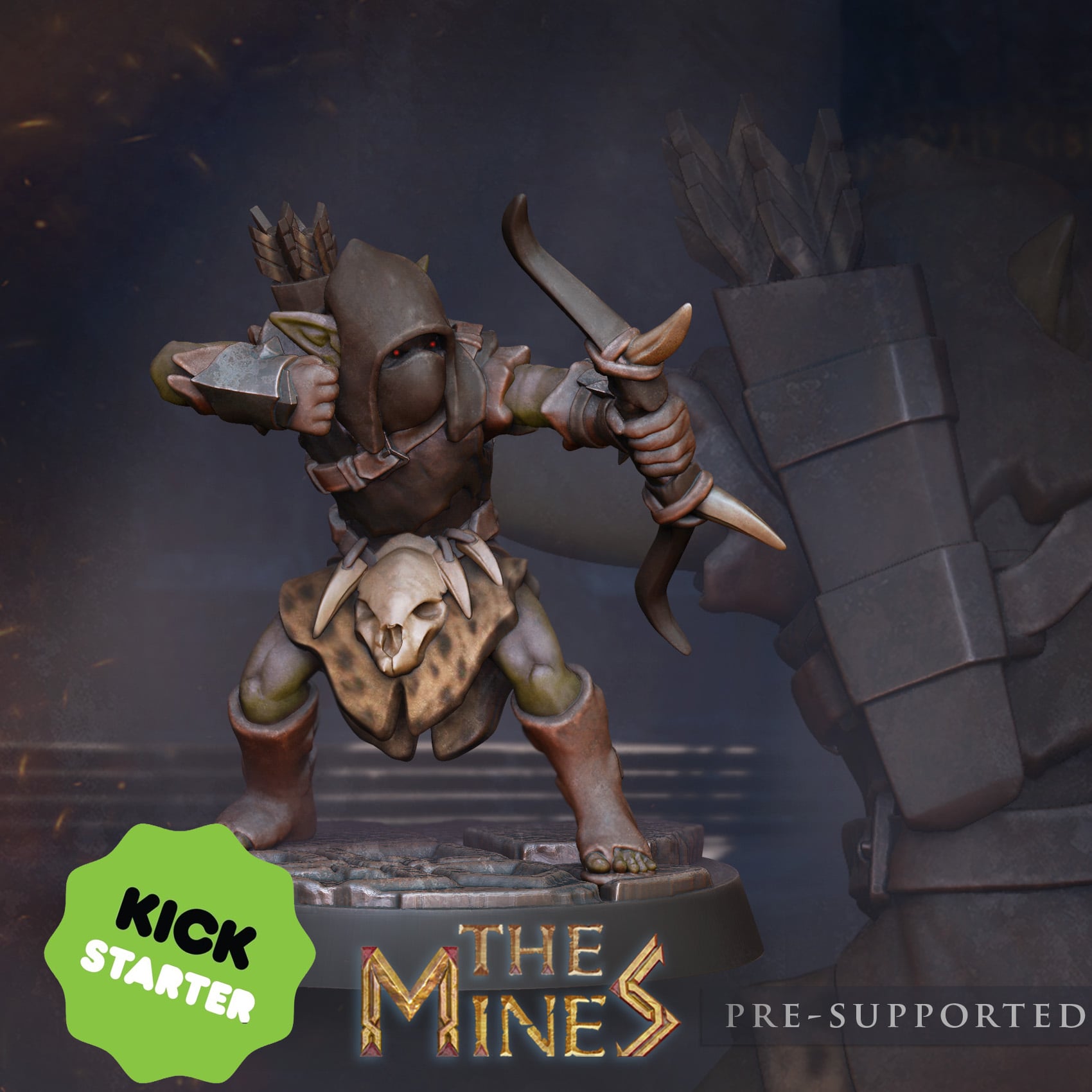 Goblin Archer Tabletop Miniature