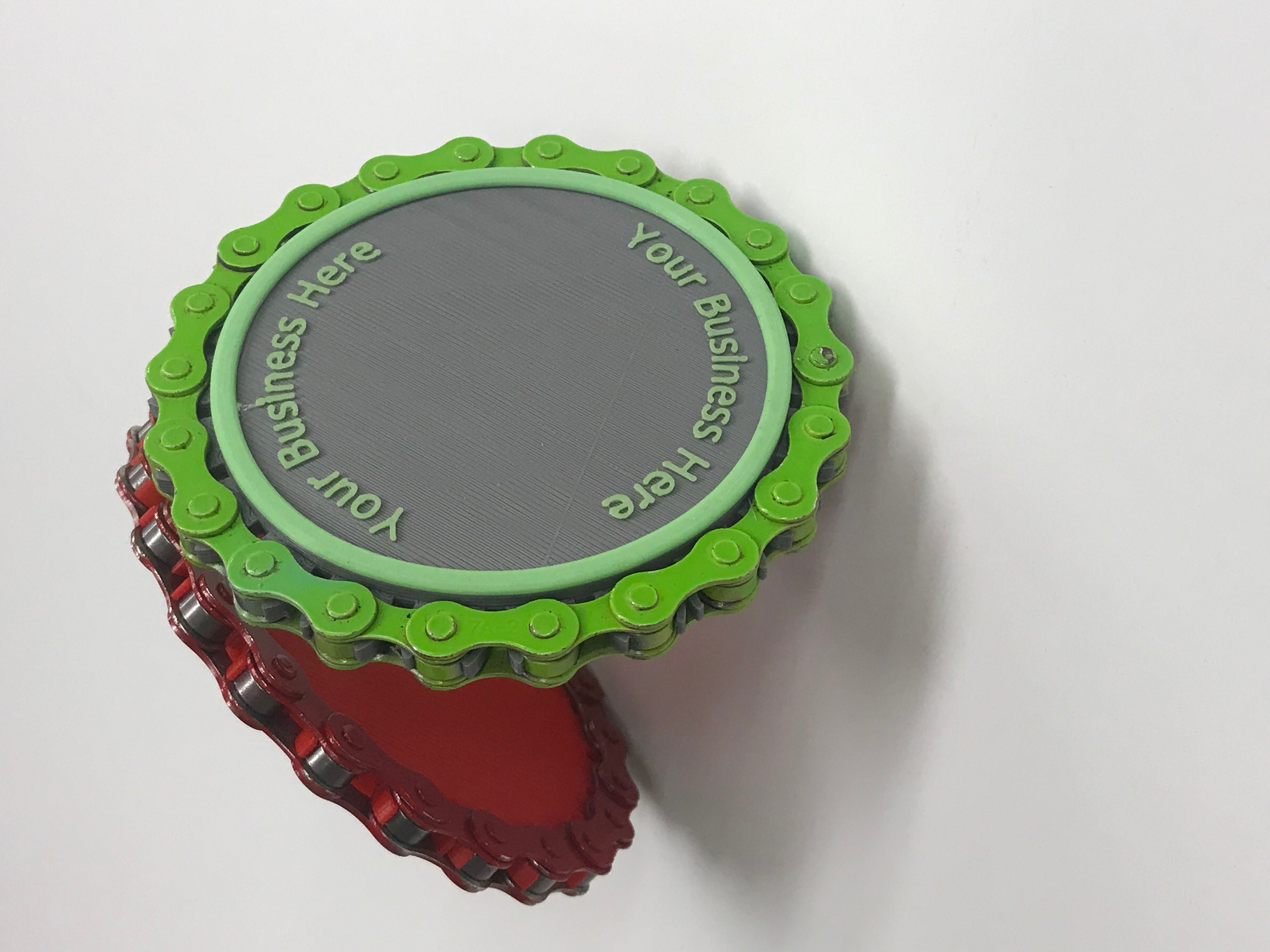 Gear coaster (With Bike chain)