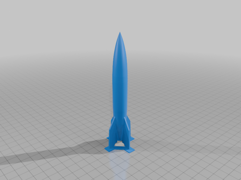 V-2 rocket (actually flies!)