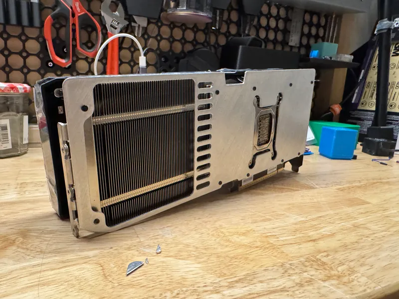 PNY 5070Ti Backplate Mod – Enhanced Venting & Fit